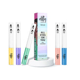 Elitty Unicorn Eyeliner Combo (Peach, Lilac Purple, Cyan Green, Yellow, Light Blue), 4 ml each